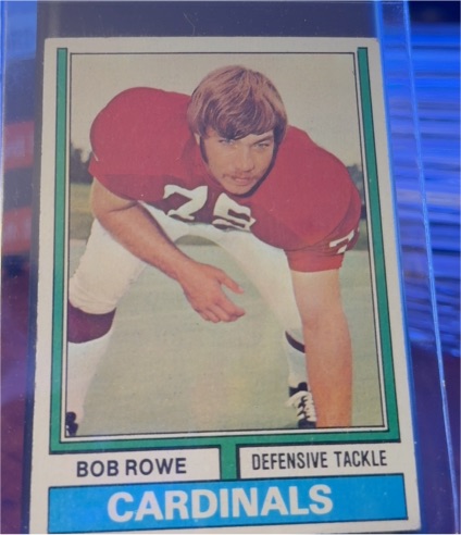 1974 Topps #181 Bob Rowe — front