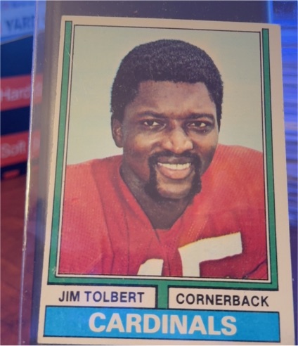 1974 Topps #344 Jim Tolbert — front