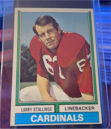 1974 Topps #112 Larry Stallings — front