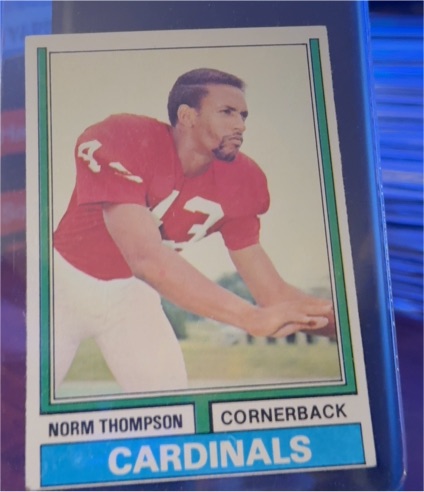 1974 Topps Football #259 Norm Thompson — front