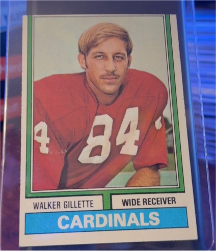 1974 Topps #207 Walker Gillette — front