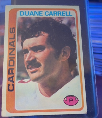1978 Topps #324 Duane Carrell — front
