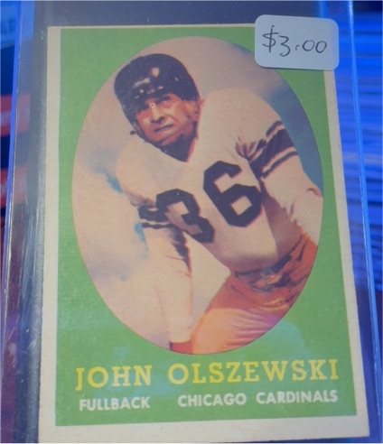1958 Topps #107 John Olszewski — front