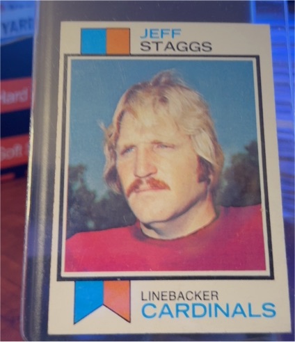 1973 Topps #182 Jeff Staggs — front