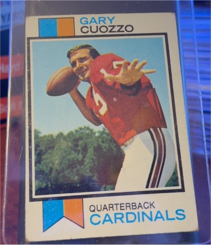 1973 Topps #156 Gary Cuozzo — front