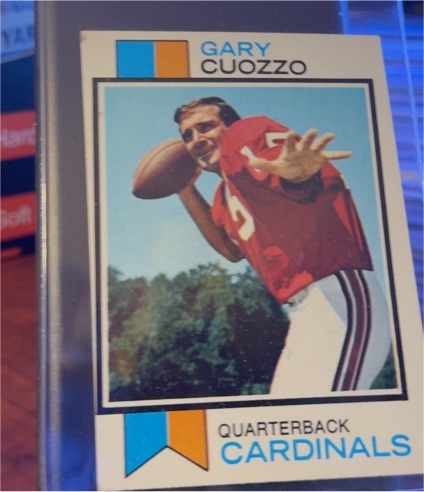 1973 Topps #156 Gary Cuozzo — front