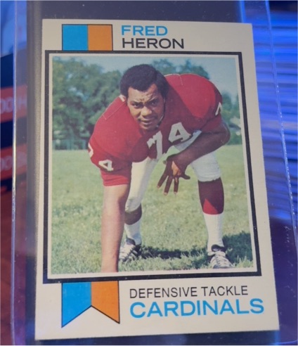 1973 Topps #44 Fred Heron — front