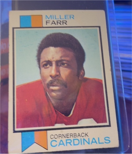 1973 Topps #272 Miller Farr — front