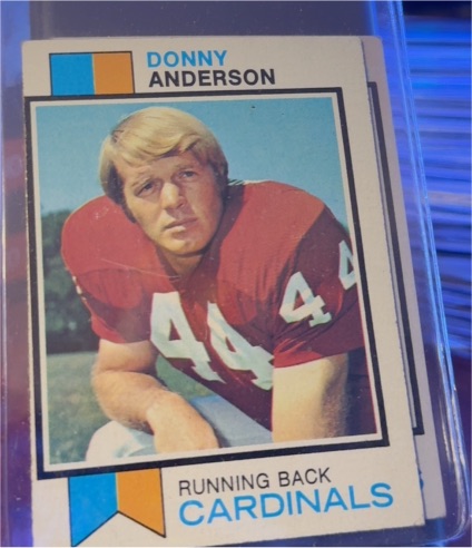 1973 Topps #485 Donny Anderson — front