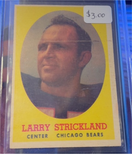 1958 Topps #99 Larry Strickland — front