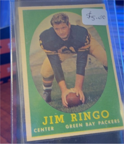 1958 Topps #103 Jim Ringo — front