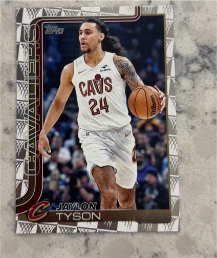 2025-26 Topps #86 Jaylon Tyson — front