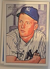 2007 Bowman Heritage #7 Mickey Mantle — front