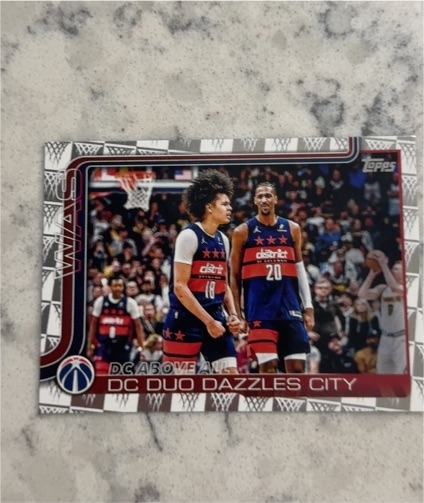 2025-26 Topps #285 DC Above All DC Duo Dazzles City — front