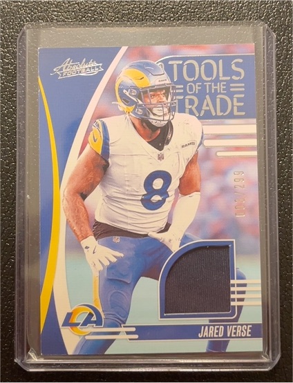 2025 Panini Absolute #TTR-JVE Jared Verse — front