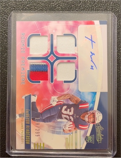 2025 Panini Absolute Rookie Premiere #RPM-TH Treveyon Henderson — front