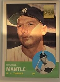 1963 Topps #200 Mickey Mantle — front