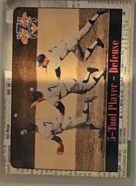 1997 Scoreboard #35 Mickey Mantle 5-Tool Player - Defense — front