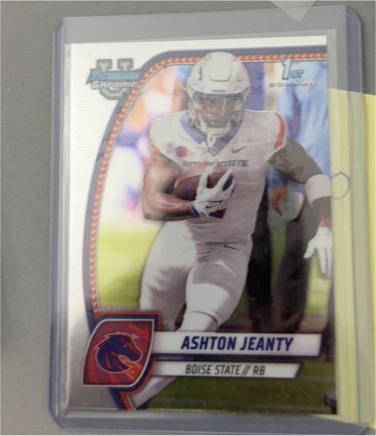 2024 Bowman University Chrome #17 Ashton Jeanty — front