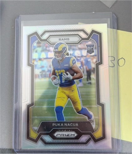 2023 Panini Prizm #357 Puka Nacua — front