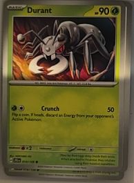 2025 Pokémon Scarlet & Violet Journey Together #014 Durant — front