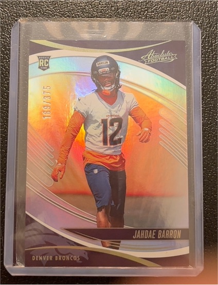 2025 Panini Absolute #131 Jahdae Barron — front
