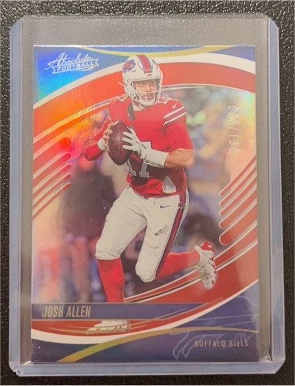 2025 Panini Absolute Football #10 Josh Allen — front