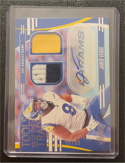 2025 Panini Absolute Tools Of The Trade Auto Jared Verse — front