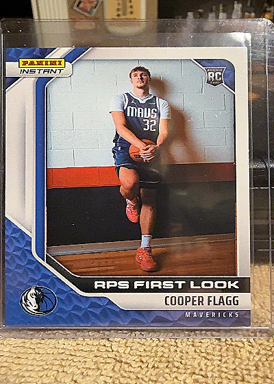 2025-26 Panini Instant RPS First Look #16 Cooper Flagg — front