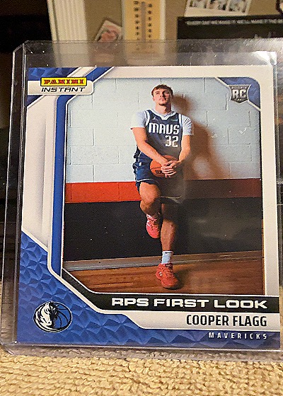2025-26 Panini Instant RPS First Look #RPSFL-16 Cooper Flagg — front