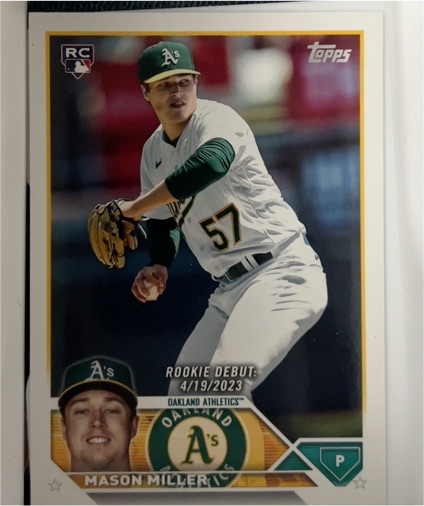 2023 Topps Update #US210 Mason Miller — front