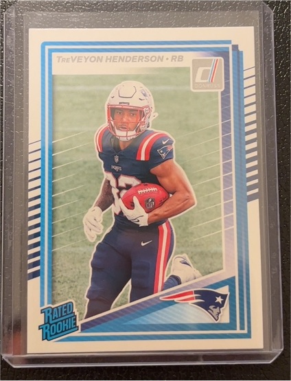 2025 Donruss #332 TreVeyon Henderson — front