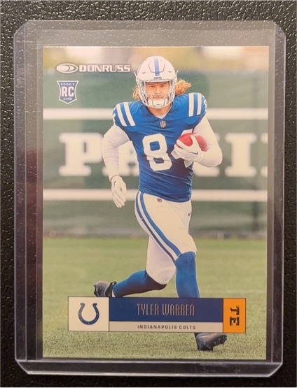2025 Panini Donruss Retro 2005 #R05-TYW Tyler Warren — front