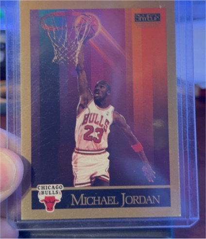 1990-91 SkyBox #41 Michael Jordan — front
