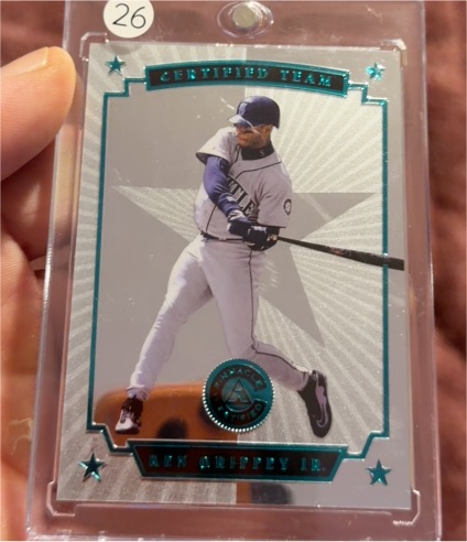 1997 Pinnacle Certified Certified Team #13 Ken Griffey Jr. — front