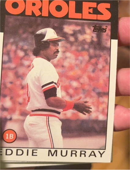 1986 Topps #30 Eddie Murray — front