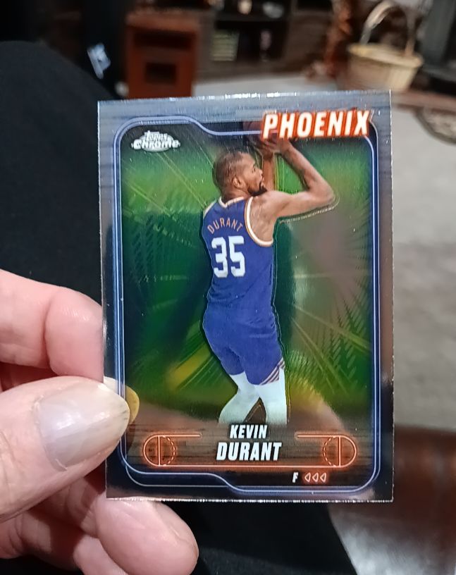 2024-25 Topps Chrome #101 Kevin Durant — front