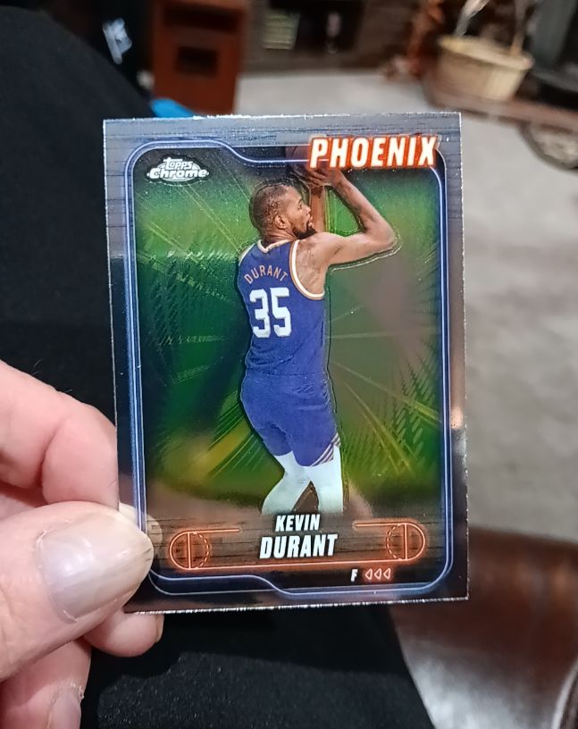 2024-25 Topps Chrome #101 Kevin Durant — front