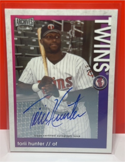 2022 Topps Archives Snapshots #19 Torii Hunter — front