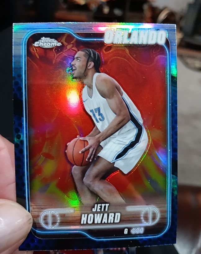 2024 Topps Chrome #G Jett Howard — front