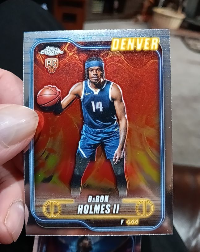 2024-25 Topps Chrome #195 DaRon Holmes II — front