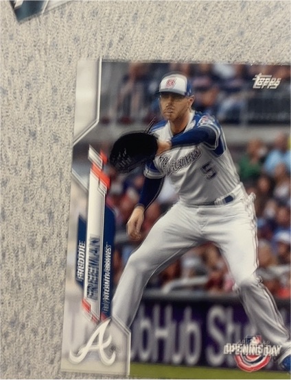 2020 Topps Opening Day #OD-5 Freddie Freeman — front