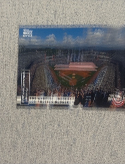 2020 Topps Opening Day #OD-10 Los Angeles Dodgers — front