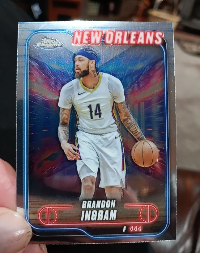 2024-25 Topps Chrome #154 Brandon Ingram — front
