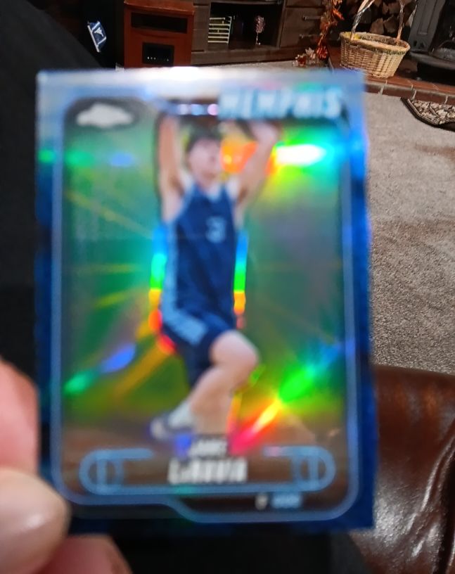 2024-25 Topps Chrome #104 Jake LaRavia — front