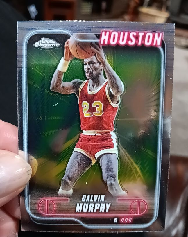 2024-25 Topps Chrome #142 Calvin Murphy — front