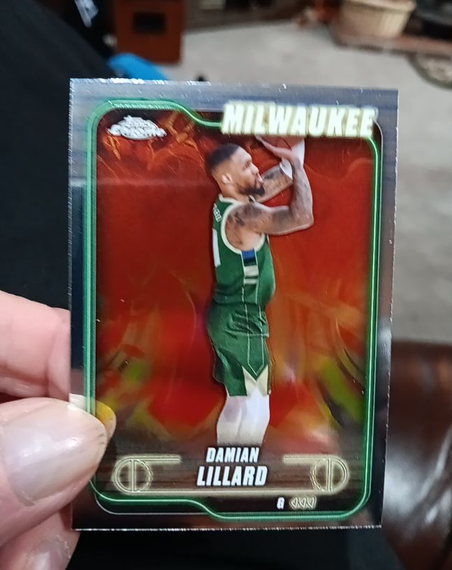 2024-25 Topps Chrome #2 Damian Lillard — front