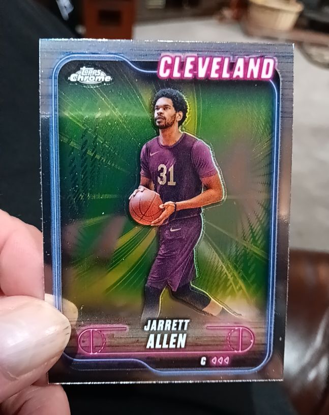 2024-25 Topps Chrome #17 Jarrett Allen — front