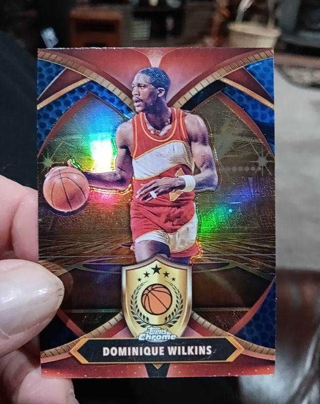 2024-25 Topps Chrome #BOD-16 Dominique Wilkins — front