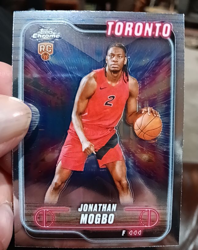 2024-25 Topps Chrome #194 Jonathan Mogbo — front